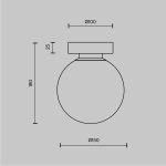 Настенный светильник (бра) Maytoni MOD321WL-01B — изображение 3
