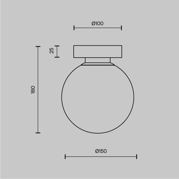 Настенный светильник (бра) Maytoni MOD321WL-01B — изображение 3