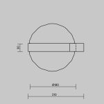 Настенный светильник (бра) Maytoni MOD379WL-L6B3K — изображение 3