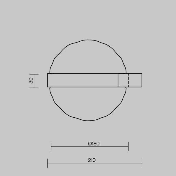 Настенный светильник (бра) Maytoni MOD379WL-L6B3K — изображение 3