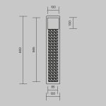 Настенный светильник (бра) Maytoni MOD474WL-L30B3K — изображение 2