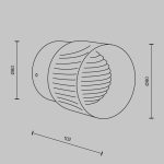 Настенный светильник (бра) Maytoni MOD480WL-L6BS3K — изображение 4