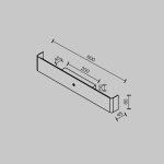 Настенный светильник (бра) Maytoni MOD492WL-L12BK — изображение 5