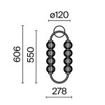 Настенный светильник (бра) Maytoni MOD555WL-L11G3K — изображение 2