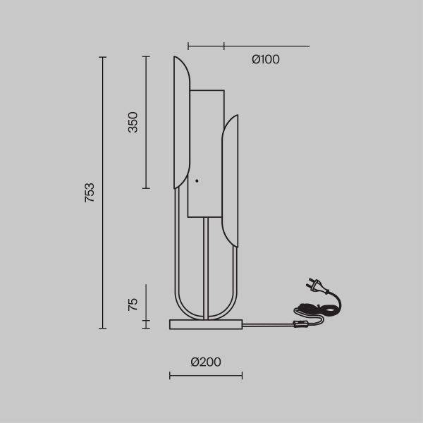 Настольный светильник Maytoni Z014TL-01G — изображение 3