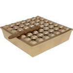 Пепельница Soho Square Brass 25x25 см — изображение 3