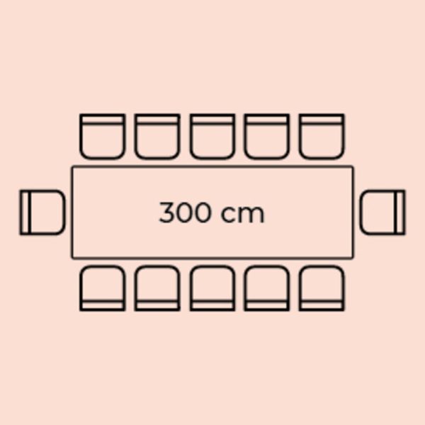 Стол обеденный Bug 300x110 см — изображение 2