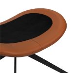 Оттоманка BLISS оранж/серый, экокожа, шенилл — изображение 4