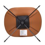 Оттоманка BLISS оранж/серый, экокожа, шенилл — изображение 5