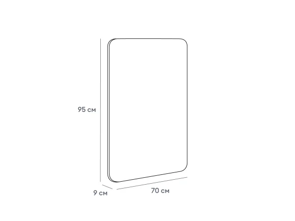 Панель Atessa 700х950 бежевый — изображение 3