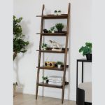 ПАНКХИ Браун, стеллаж с полками, массив — изображение 5