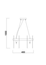 Подвесной светильник Freya FR5141PL-08BS1 — изображение 4