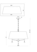 Подвесной светильник Freya FR5190PL-05BS1 — изображение 2