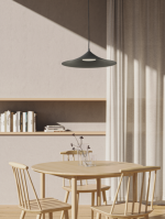 Подвесной светильник Hat C1291/S черный металл — изображение 2