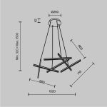 Подвесной светильник Maytoni MOD016PL-L80WK — изображение 2