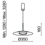 Подвесной светильник Maytoni MOD041PL-L15B3K1 — изображение 3