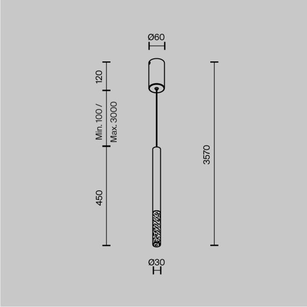 Подвесной светильник Maytoni MOD157PL-L6BK — изображение 3