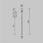 Подвесной светильник Maytoni MOD160PL-L6BK — изображение 2