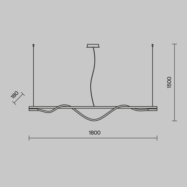 Подвесной светильник Maytoni MOD166PL-L20G3K — изображение 3
