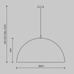 Подвесной светильник Maytoni MOD169PL-05W1 — изображение 3