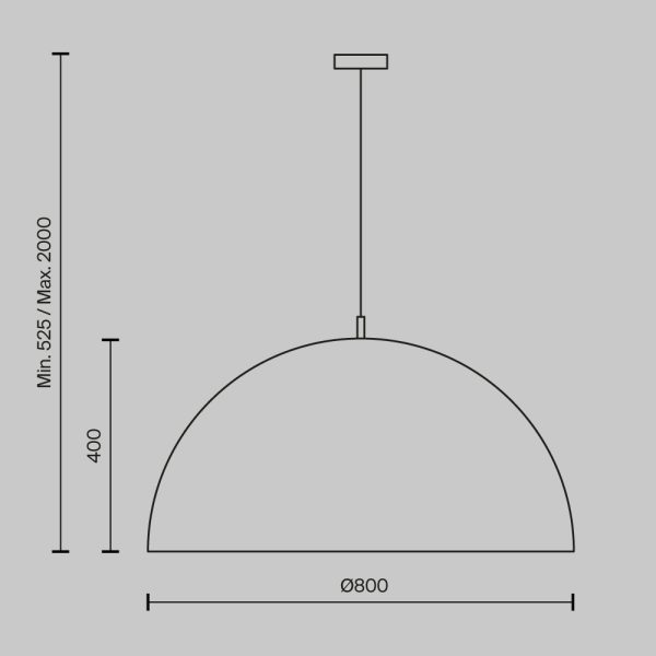 Подвесной светильник Maytoni MOD169PL-05W1 — изображение 3