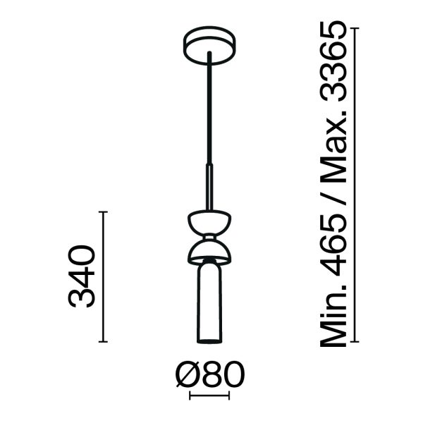 Подвесной светильник Maytoni MOD178PL-01B — изображение 2