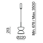 Подвесной светильник Maytoni MOD178PL-L11G3K — изображение 2