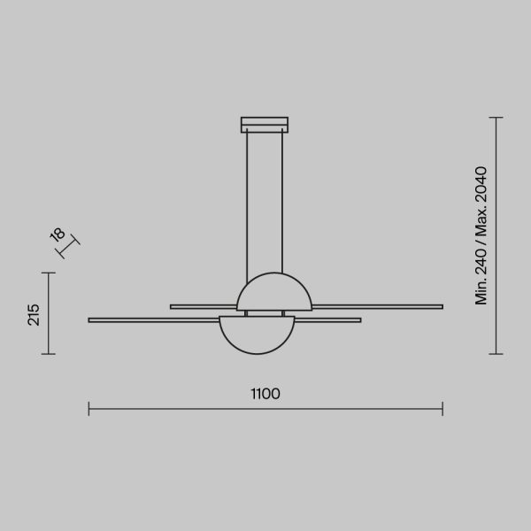 Подвесной светильник Maytoni MOD179PL-L26W4K — изображение 3