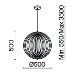 Подвесной светильник Maytoni MOD197PL-01W1 — изображение 3