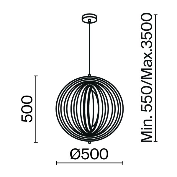 Подвесной светильник Maytoni MOD197PL-01W1 — изображение 3