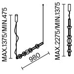 Подвесной светильник Maytoni MOD210PL-L39BS3K — изображение 5