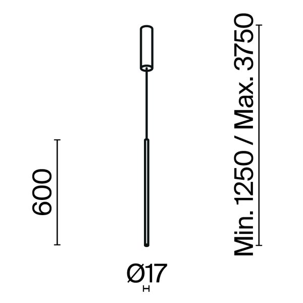 Подвесной светильник Maytoni MOD246PL-L12BK — изображение 2