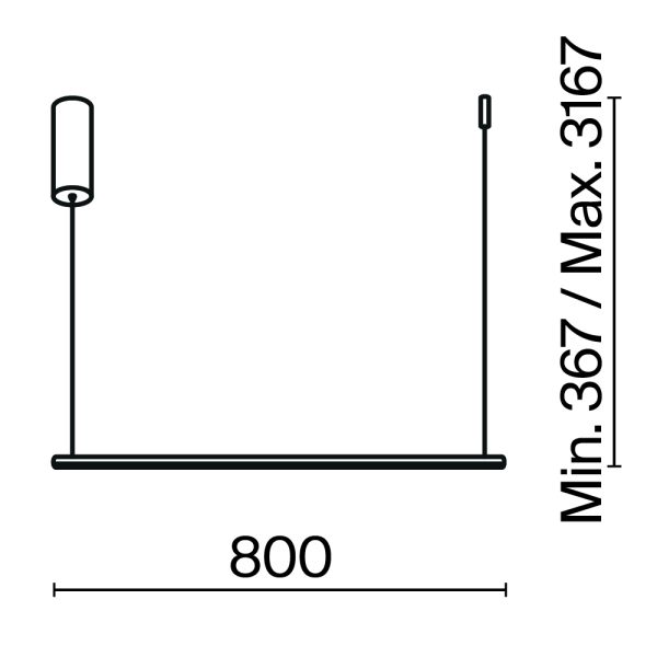 Подвесной светильник Maytoni MOD246PL-L16BK — изображение 2