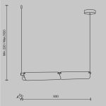 Подвесной светильник Maytoni MOD296PL-L20BS3K — изображение 2