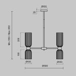 Подвесной светильник Maytoni MOD302PL-10CG — изображение 2