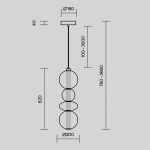 Подвесной светильник Maytoni MOD307PL-L36BS3K — изображение 2