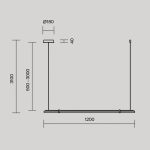 Подвесной светильник Maytoni MOD340PL-L20BS3K — изображение 4