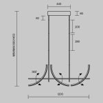 Подвесной светильник Maytoni MOD428PL-L20BK — изображение 4