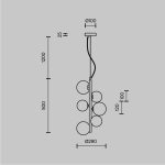 Подвесной светильник Maytoni MOD545PL-06BS — изображение 2