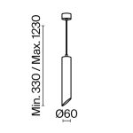 Подвесной светильник Technical P044PL-01-30GU10-B — изображение 2