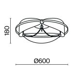 Потолочный светильник Maytoni MOD281CL-L45BS3K — изображение 2