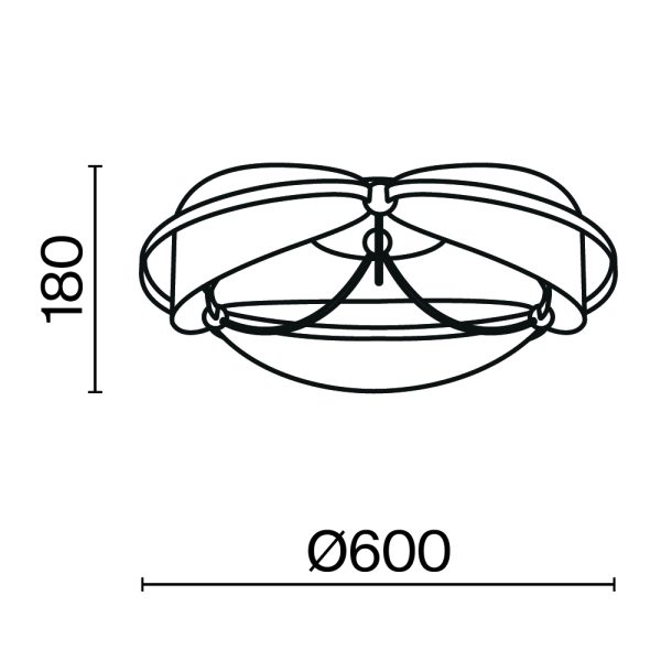 Потолочный светильник Maytoni MOD281CL-L45BS3K — изображение 2