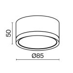Потолочный светильник Technical C086CL-GX53-SRD-B — изображение 2
