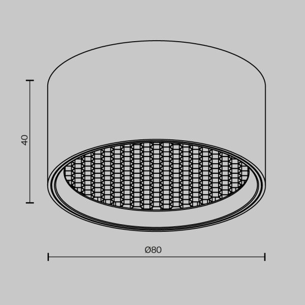 Потолочный светильник Technical C122CL-L7-4K-BS — изображение 4
