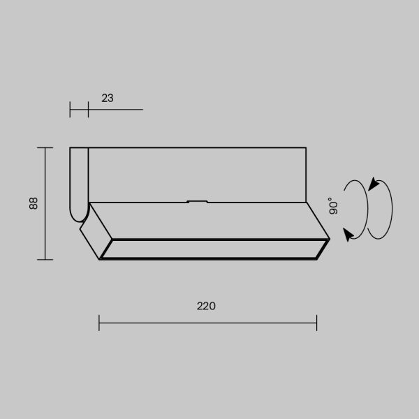 Потолочный светильник Technical C133CL-12W3K-B — изображение 5