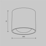 Потолочный светильник Technical C217CL-15W4K-B — изображение 3