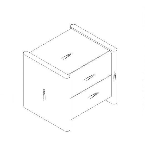 Прикроватная тумбочка PETRA, MOD INTERIORS — изображение 5