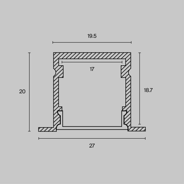 Комплектующие к светодиодной ленте Led Strip ALM-2720-S-2M — изображение 2