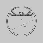 Комплектующие к светодиодной ленте Led Strip ALM-D30-S-2M — изображение 2