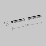 Профиль для уличной трековой системы Outdoor O-TR001-P-B2M — изображение 3